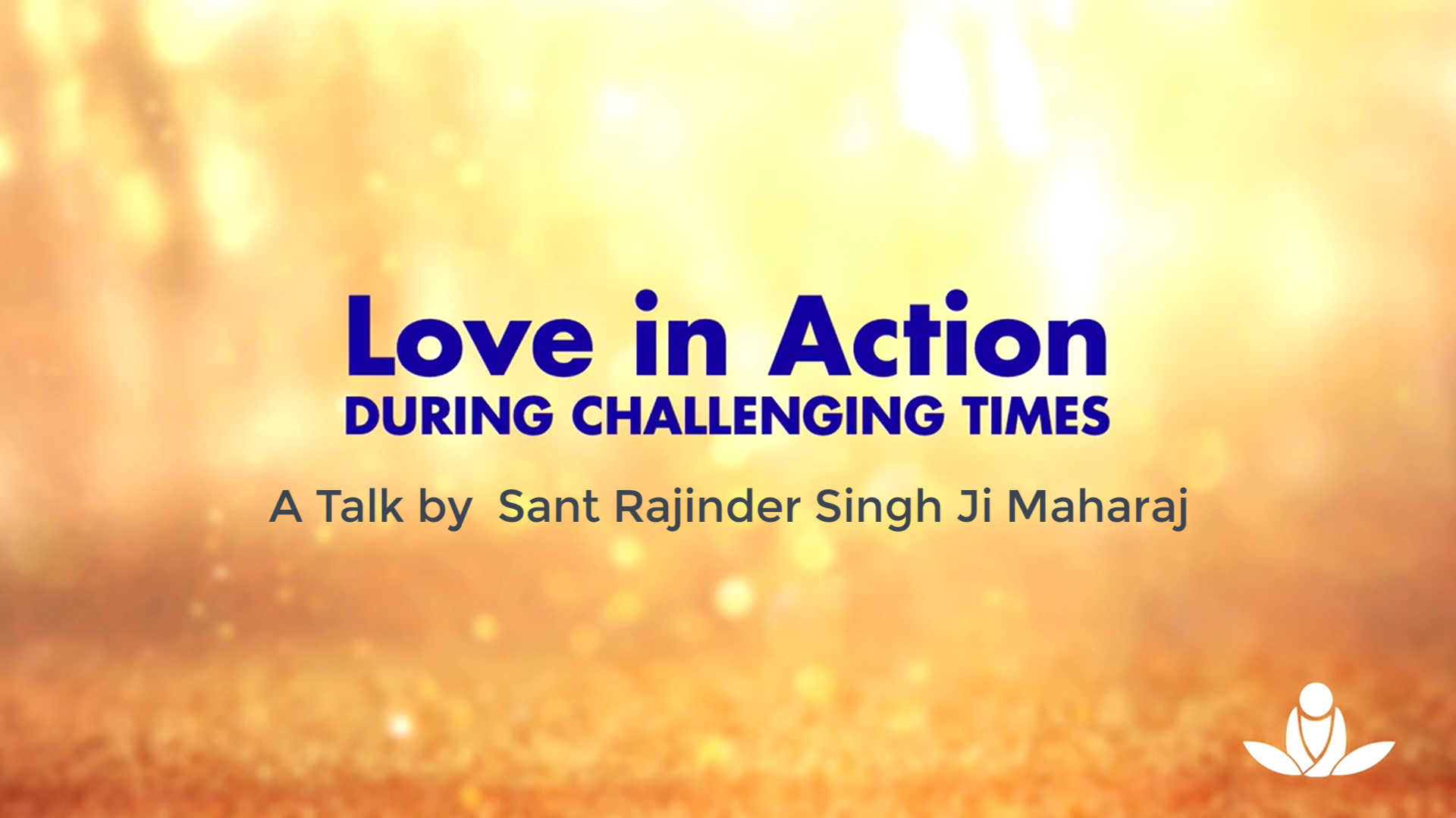 Sant Rajinder Singh meditation
